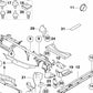 Cubierta central del compartimento motor OEM 51712694218 para BMW Serie 5 E39 (520i, 523i, 525i, 528i, 530i, 535i, 540i, M5). Original BMW.