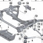 Izquierdo Suspension arm OEM 31106857329 for BMW F20, F21, F22, F23. Original BMW.