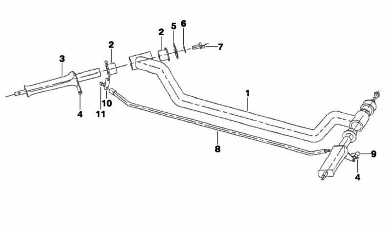 Rótula de suspensión OEM 31122221940 para BMW (E32, E34). Original BMW.