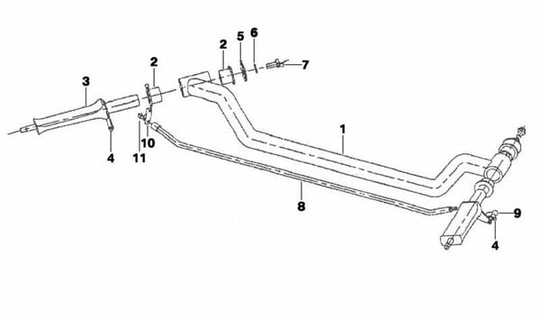 Rótula de suspensión OEM 31122221940 para BMW (E32, E34). Original BMW.