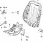 Soporte para Resorte de Tensión para BMW Serie 3 E36 (OEM 52108153028). Original BMW