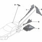 Pieza exterior de pilar B para BMW Z4 E89 (OEM 41217192834). Original BMW