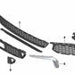 Rejilla de entrada de aire abierta izquierda para BMW Serie 5 F90 (OEM 51118065317). Original BMW