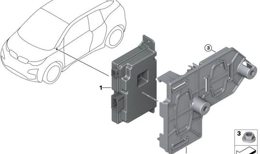 Soporte para BMW I01, I01N (OEM 66509305949). Original BMW