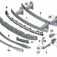 Front Bumper Bracket for BMW 1 Series E82, E88 (OEM 51117170057). Original BMW