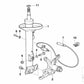 Stoßdämpfer vorne links für BMW E46, F30, F80 (OEM 31312229765). Original BMW