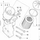 Schraube für BMW 3er E36, E46, 5er E34, Z4 E85, E86 (OEM 11427839820). Original BMW.