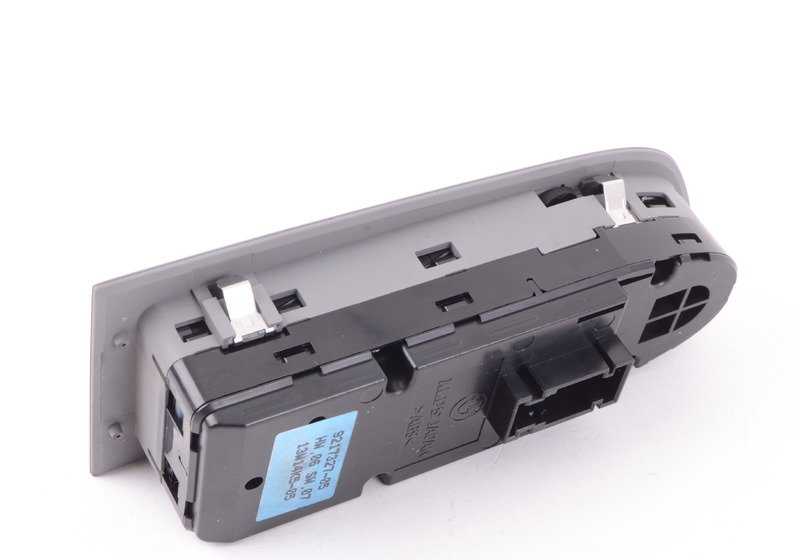 Interruptor Elevalunas Lado del Conductor para BMW Serie 3 E90, E91 (OEM 61319217327). Original BMW.