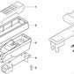 Tapón de cubierta para BMW Serie 3 E36, Serie 5 E34, Serie 8 E31 (OEM 65618356137). Original BMW.