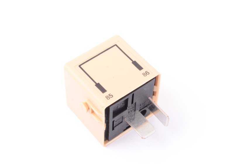 Conector de Enlace Beige para BMW Serie 3 E30, E36, Serie 5 E34, Serie 7 E32, Serie 8 E31 (OEM 61368366551). Original BMW