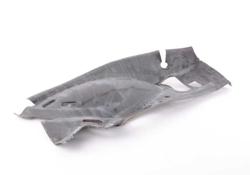 Aislante acústico paso de rueda trasero derecho OEM 51488204060 para BMW E46. Original BMW.