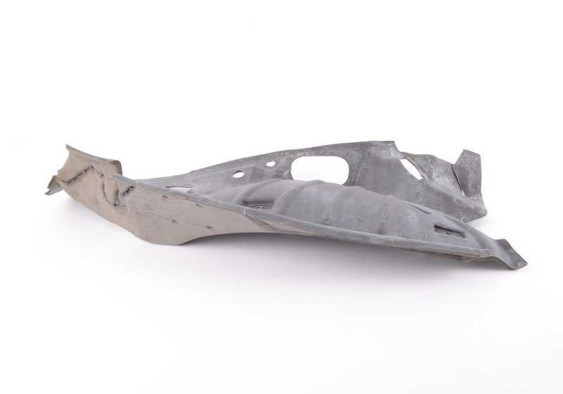 Aislante acústico paso de rueda trasero derecho OEM 51488204060 para BMW E46. Original BMW.