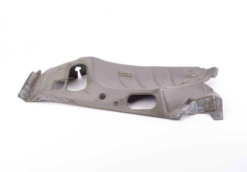 Aislante acústico paso de rueda trasero derecho OEM 51488204060 para BMW E46. Original BMW.