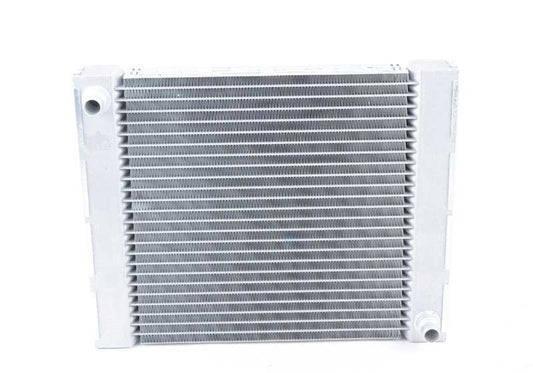 Left coolant radiator for BMW series 5, 6, 7. Example: F10, F06, F06N, F12, F12N, F13, F13N, F01N, F02N (OEM 17112284277). Genuine BMW