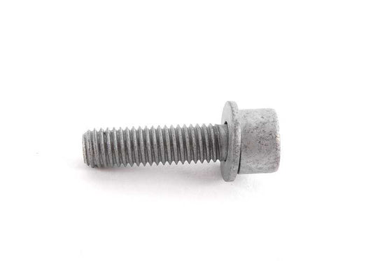 Cylindrical screw with washer for BMW series 1 E81, E82, E87, E88, series 3 E36, E46, E90, E91, E92, E93, Series 5 E34, E39, E60, E61, Series 6 E63, E64, Series 7 E32, E38, E65, Series 8 E31, X1 E84. E83, F25, X4 F26, X5 E53, E70, F15, X6 E71, F16, Z4 E8