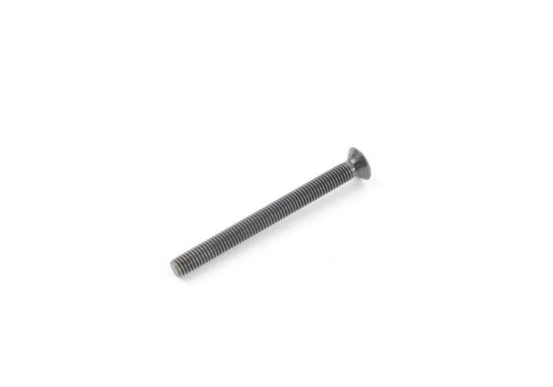 Tornillo avellanado negro M5x55 para BMW (OEM 07119928129). Original BMW.