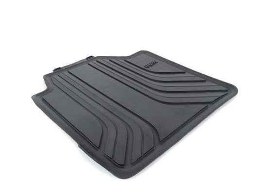 Juego de alfombrillas de goma BMW BASIS traseras antracita para BMW F34  . Original BMW