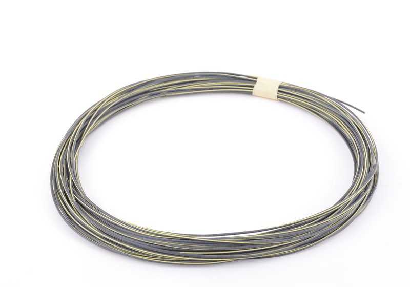 Cable negro-amarillo OEM 61126908723 para BMW E81, E82, E87, E88, F20, F21, F40, F52, F70, F22, F23, F44, F45, F46, F87, U06, E21, E30, E36, E46, E90, E91, E92, E93, F30, F31, F34, F35, F80, G20, G21, G28, G80, G81, F32, F33, F36, F82, F83, G22, G23,