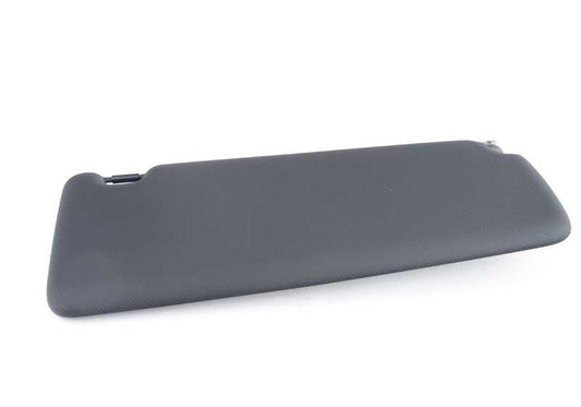 Left sun visor for BMW 3 Series F30, F31, F34, F35, F80, 4 Series F32, F36, F82 (OEM 51168061313). Original BMW