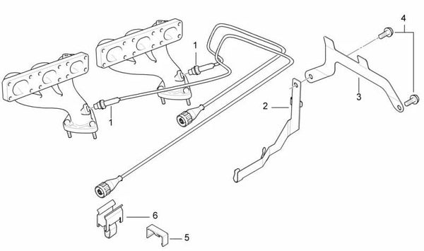 Sonda Lambda para BMW Serie 3 E36 (OEM 11781748762). Original BMW