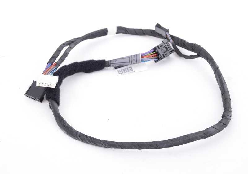 Cable adaptador Lordosis/LBV izquierdo para BMW E81, E82, E87, E88, E90, E91, E92, X1 E84 (OEM 61129132293). Original BMW