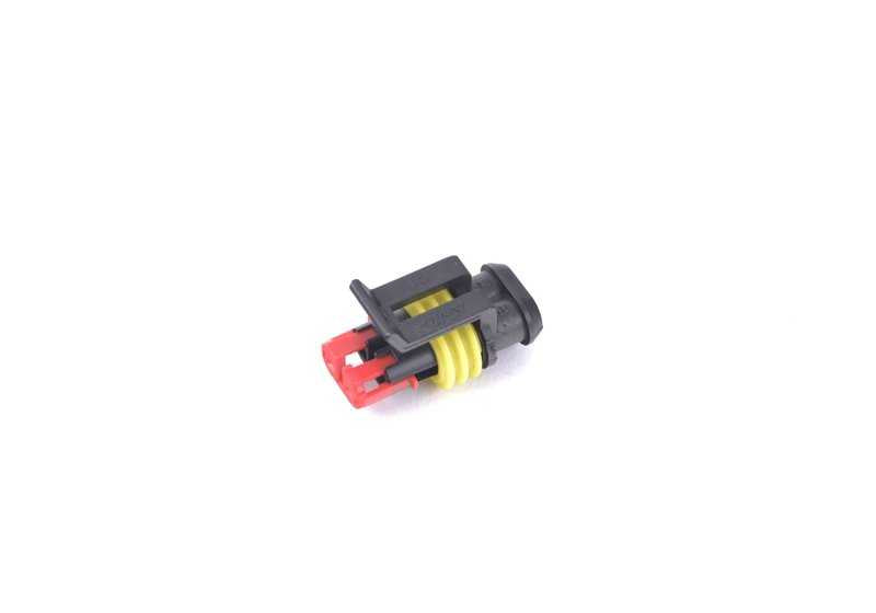 Conector eléctrico OEM 61137699635 para BMW (Modelos compatibles: E60, E61, E63, E64). Original BMW.