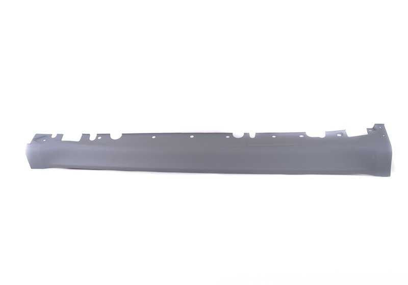 Primed right sill cover for BMW E71 (OEM 51777206664). Original BMW.