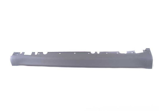 Primed right sill cover for BMW E71 (OEM 51777206664). Original BMW.