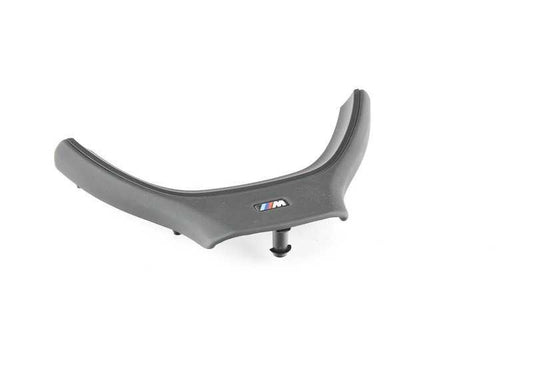 Multifunktionale schwarze Lenkradabdeckung M für BMW F07, F10, F11, F06, F12, F13, F01N, F02N, F04 (OEM 32337841892). Original BMW