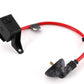 Positive battery cable for BMW 3 Series E46, X3 E83 (OEM 61136910539). Original BMW.