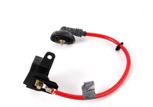 Positive battery cable for BMW 3 Series E46, X3 E83 (OEM 61136910539). Original BMW.