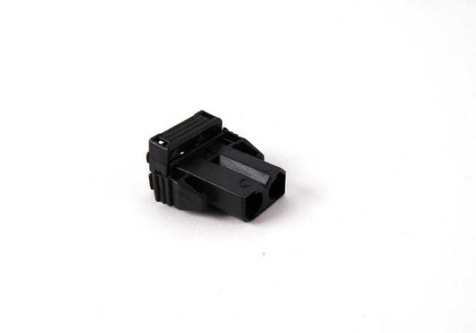 Conector eléctrico negro OEM 61131378400 para BMW E30, E36, E28, E34, E32, E31, Z3. Original BMW.