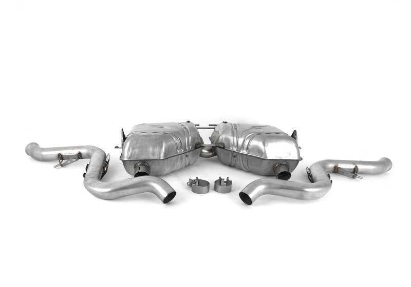 M Performance Muffler System for BMW E90, E90N (OEM 18302184198). Genuine BMW