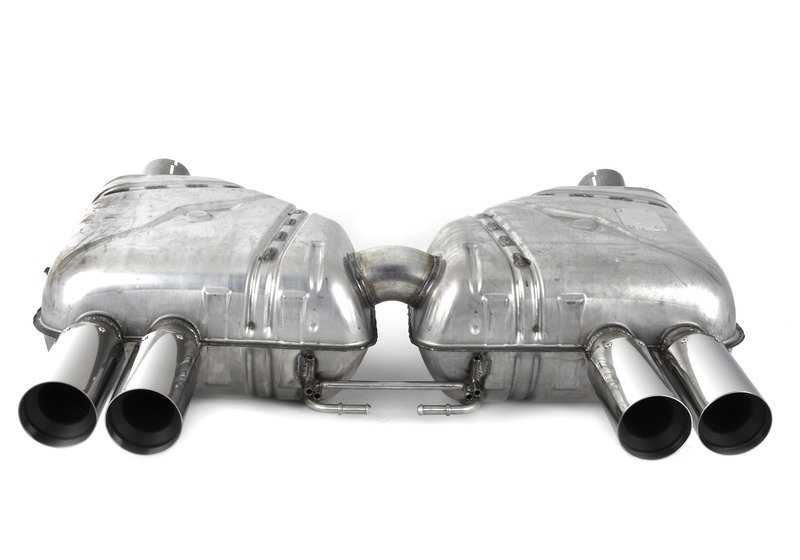 M Performance Muffler System for BMW E90, E90N (OEM 18302184198). Genuine BMW