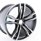 M alloy wheel Doppelspeiche 612 for BMW F85, F86 (OEM 36112284653). Original BMW