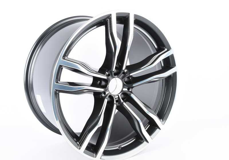 M alloy wheel Doppelspeiche 612 for BMW F85, F86 (OEM 36112284653). Original BMW