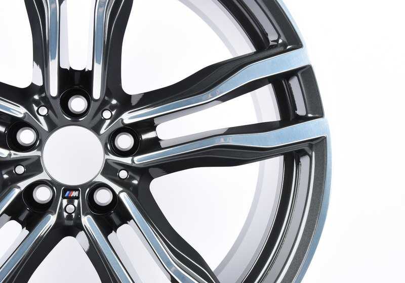 M alloy wheel Doppelspeiche 612 for BMW F85, F86 (OEM 36112284653). Original BMW