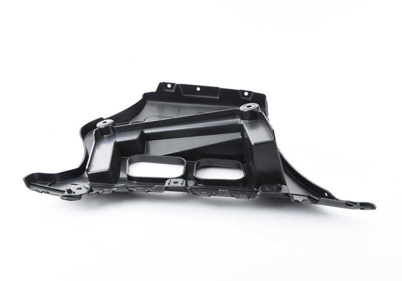 Guía parachoques lateral derecha para BMW E90, E90N (OEM 51127906506). Original BMW.