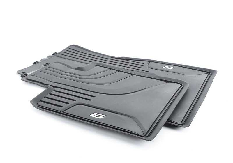 All-Weather Floor Mats for BMW 6 Series G32, G32N (OEM 51472446289). Original BMW.