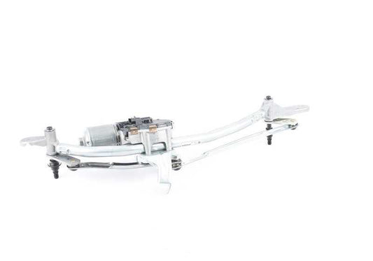 Mecanismo de limpiaparabrisas con motor para BMW F10, F11, F18, F01, F02, F04 (OEM 61617306266). Original BMW