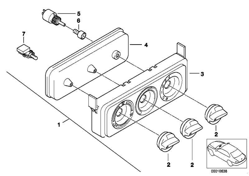 Boton Pulsador Regulador Rueda Aire Acondicionado Para Bmw Z3 E36 . Original Recambios