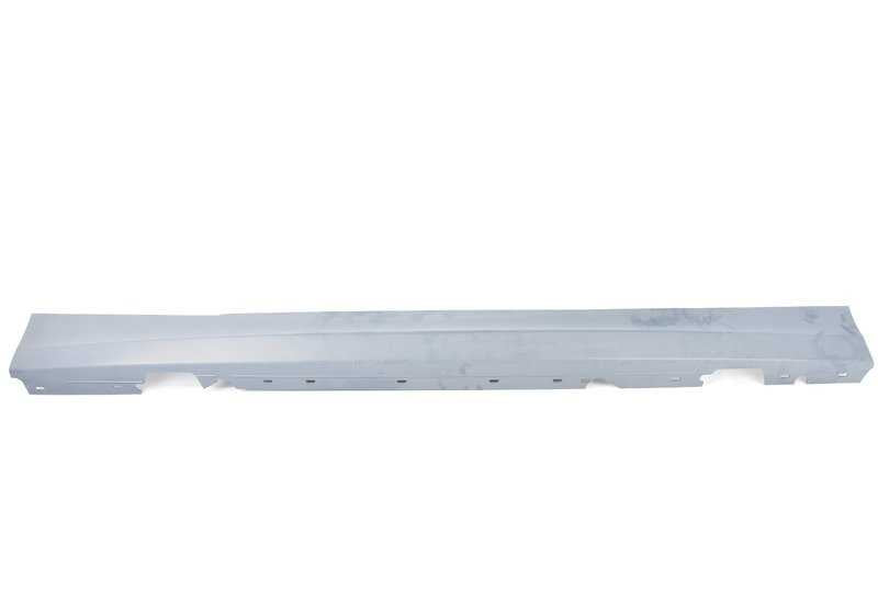 Primed left side panel for BMW 1 Series E81, E82, E88 (OEM 51777046347). Original BMW