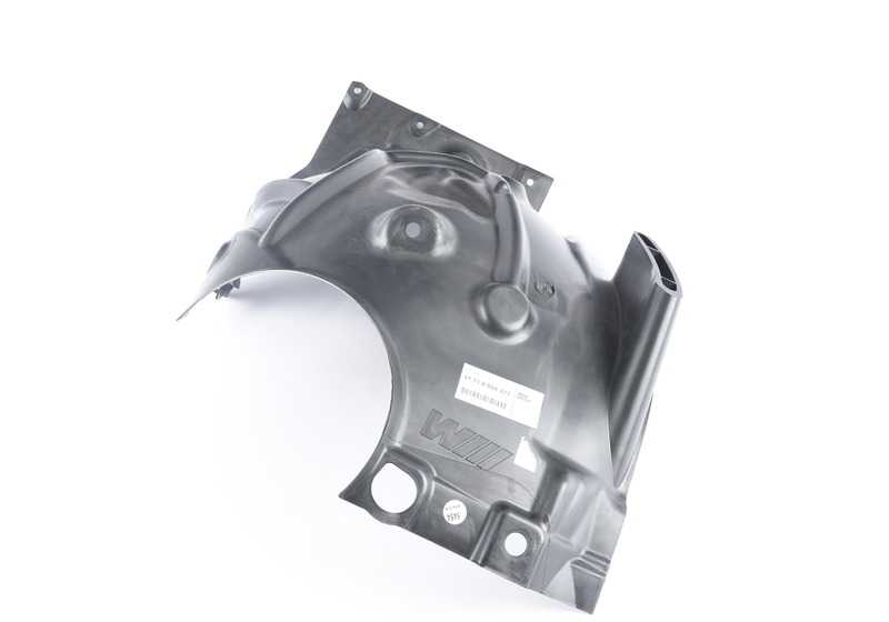 Cubierta interior del paso de rueda delantero izquierdo OEM 51718054277 para BMW F80, F82, F83. Original BMW.