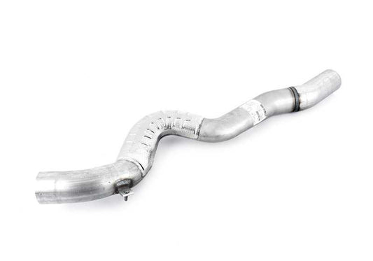 Tubo intermedio trasero izquierdo OEM 18307845465 para BMW F10, F06, F12, F13. Original BMW.