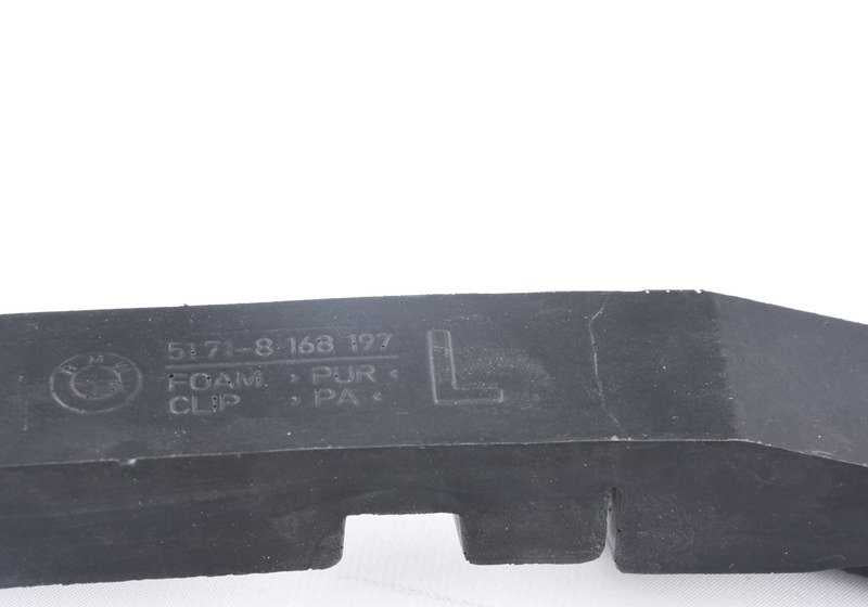 Front left wall support seal for BMW 7 Series E38 (OEM 51718168197). Original BMW