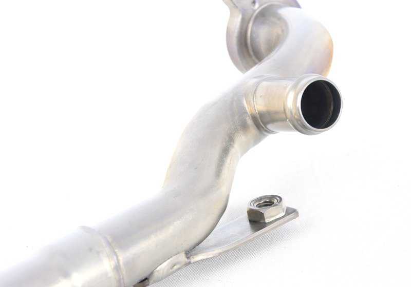 Cylinder head heater feed pipe for BMW 3 Series E90, E92, E93 (OEM 11537838212). Original BMW.