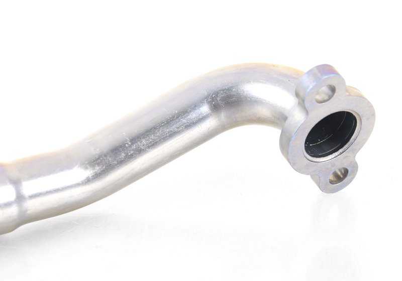 Cylinder head heater feed pipe for BMW 3 Series E90, E92, E93 (OEM 11537838212). Original BMW.