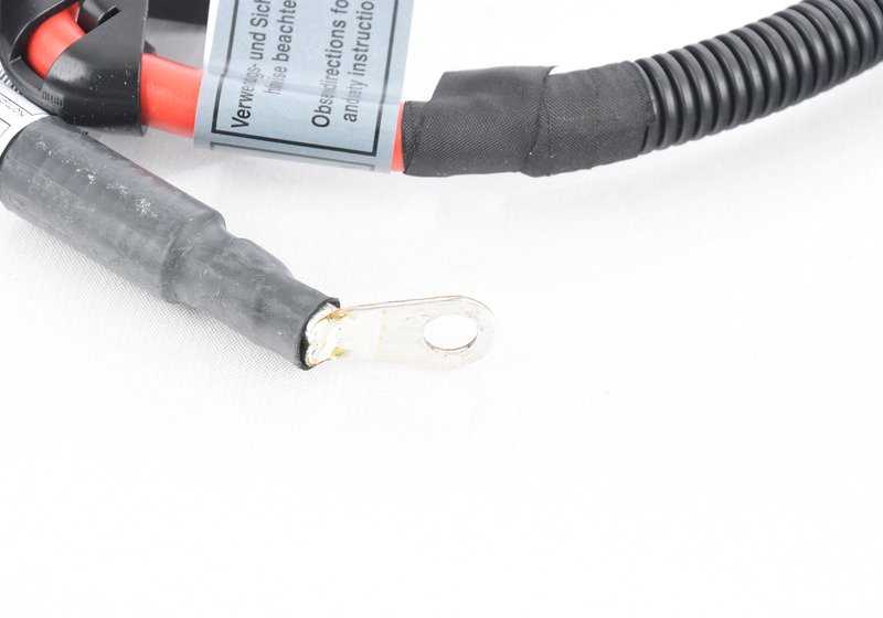 Positive battery cable for BMW E93, E93N (OEM 61129160101). Original BMW.