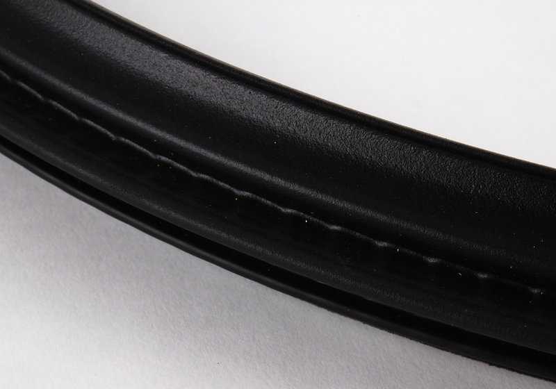 Interior folding window seal for BMW 3 Series E46 (OEM 51368252621). Genuine BMW.