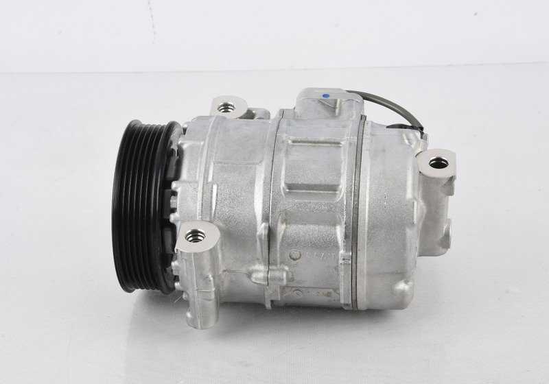 Compresor de aire acondicionado OEM 64509174803 para BMW E60, E61, E63, E64, E65, E66, E89. Original BMW.